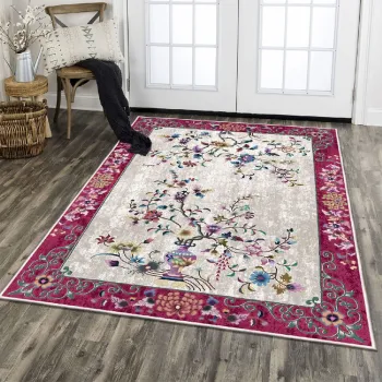 Covor, Els2021, 120x180 cm, Catifea, Multicolor imagine