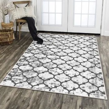 Covor, Els2029, 140x220 cm, Catifea, Multicolor imagine
