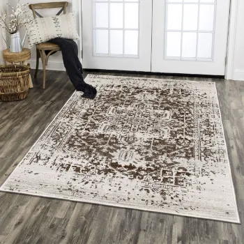 Covor, Els2069, 80x300 cm, Catifea, Multicolor imagine