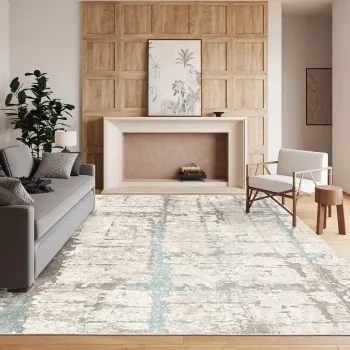 Covor, Els2078, 100x200 cm, Catifea, Multicolor imagine