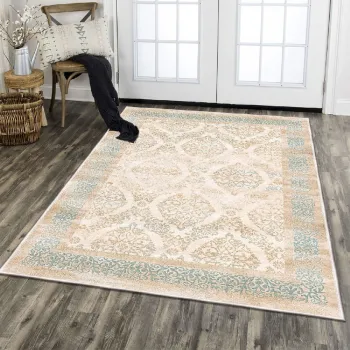Covor, Els2079, 180x280 cm, Catifea, Multicolor imagine