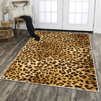 Covor, Els2086, 80x120 cm, Catifea, Multicolor imagine