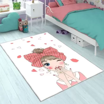 Covor, ELS2297, 120x180 cm, Catifea, Multicolor imagine