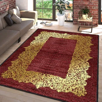 Covor, Els2395, 160x230 cm, Catifea, Multicolor imagine