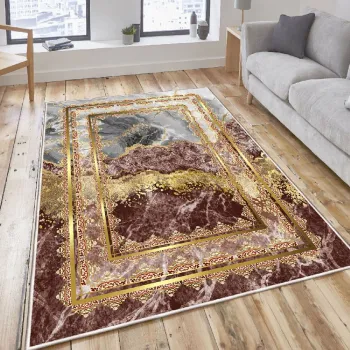 Covor, Els2403, 80x120 cm, Catifea, Multicolor imagine