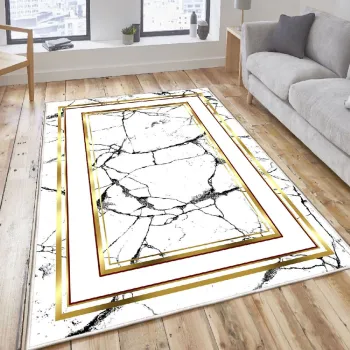Covor, Els2406, 100x200 cm, Catifea, Multicolor imagine