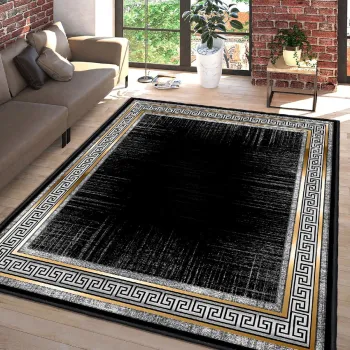 Covor, Els2415, 80x200 cm, Catifea, Multicolor imagine