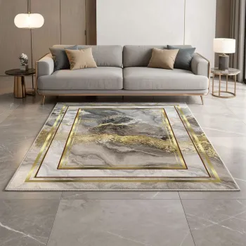 Covor, Els2416, 80x300 cm, Catifea, Multicolor imagine