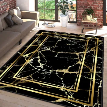 Covor, Els2417, 140x220 cm, Catifea, Multicolor imagine