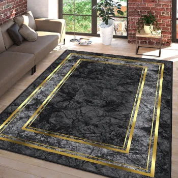 Covor, Els2424, 160x230 cm, Catifea, Multicolor imagine