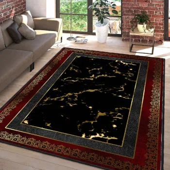 Covor, Els2427, 120x180 cm, Catifea, Multicolor imagine