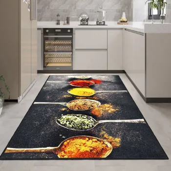 Covor, Els2456, 100x150 cm, Catifea, Multicolor imagine