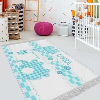 Covor, ELS522, 120x180 cm, Catifea, Multicolor imagine