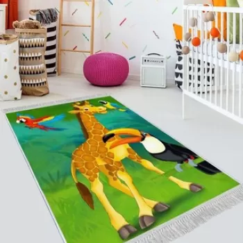 Covor, ELS536, 120x180 cm, Catifea, Multicolor imagine