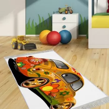 Covor, ELS571, 160x230 cm, Catifea, Multicolor imagine