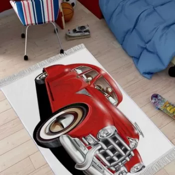 Covor, ELS573, 160x230 cm, Catifea, Multicolor imagine