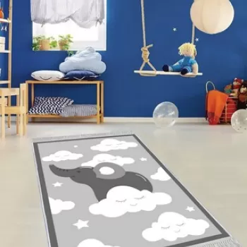 Covor, ELS590, 160x230 cm, Catifea, Multicolor imagine