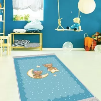 Covor, ELS599, 160x230 cm, Catifea, Multicolor imagine