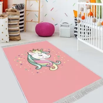 Covor, ELS626, 140x220 cm, Catifea, Multicolor imagine