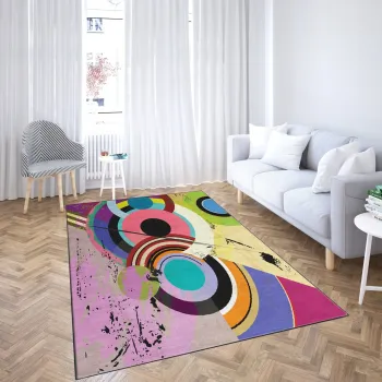 Covor, Eshl-95, 120x180 cm, Poliester, Multicolor imagine