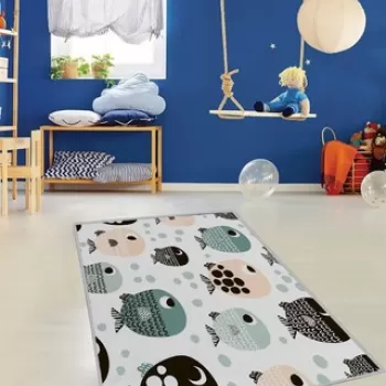 Covor, EXFAB17, 140x220 cm, Poliester, Multicolor imagine