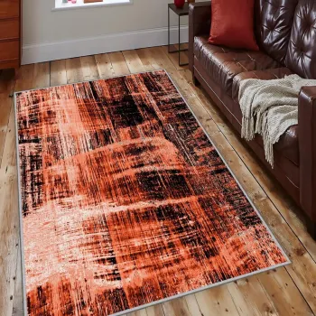 Covor, Exfab251, 100x300 cm, Poliester, Multicolor imagine