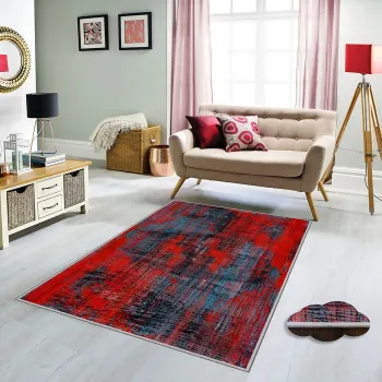 Covor, Exfab252, 100x150 cm, Poliester, Multicolor imagine