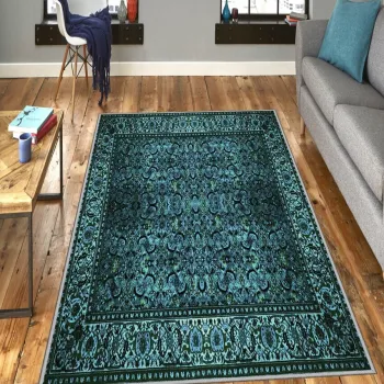 Covor, Exfab259, 100x150 cm, Poliester, Multicolor imagine