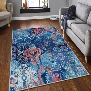 Covor, Exfab263, 160x230 cm, Poliester, Multicolor imagine
