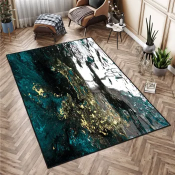 Covor, Exfab264, 100x150 cm, Poliester, Multicolor imagine