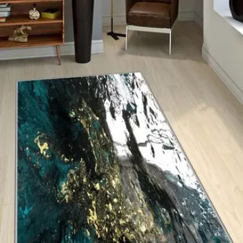 Covor, EXFAB264, 80x120 cm, Poliester, Multicolor imagine