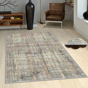 Covor, Exfab288, 100x300 cm, Poliester, Multicolor imagine