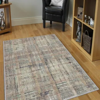 Covor, Exfab288, 100x300 cm, Poliester, Multicolor imagine