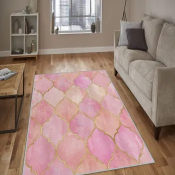 Covor, Exfab299, 140x220 cm, Poliester, Multicolor imagine