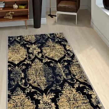 Covor, Exfab308, 80x300 cm, Poliester, Multicolor imagine