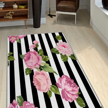 Covor, Exfab315, 80x200 cm, Poliester, Multicolor imagine