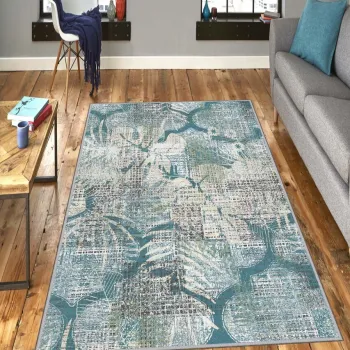 Covor, Exfab319, 80x200 cm, Poliester, Multicolor imagine