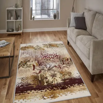 Covor, Exfab330, 80x200 cm, Poliester, Multicolor imagine