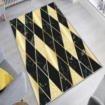 Covor, Exfab332, 80x300 cm, Poliester, Multicolor imagine