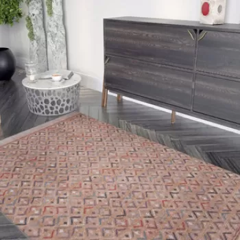 Covor, Funk Chenille, 140x190 cm, Poliester , Multicolor imagine