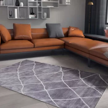 Covor, Funk Chenille, 140x190 cm, Poliester , Multicolor imagine