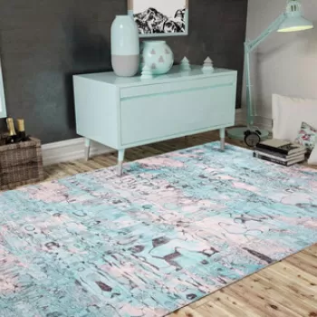 Covor, Funk Chenille, 140x190 cm, Poliester , Multicolor imagine