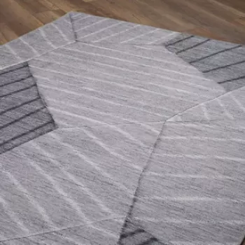 Covor, Funk Chenille, 140x190 cm, Poliester , Multicolor imagine