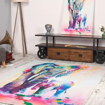 Covor, Funk Chenille AL 192 , 210x310 cm, Poliester , Multicolor imagine