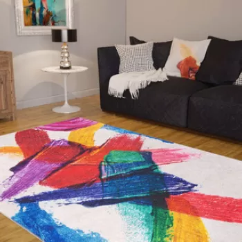 Covor, Funk Chenille AL 285 , 230x330 cm, Poliester , Multicolor imagine