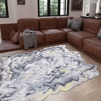 Covor, Fusion Chenille, 150x230 cm, Poliester , Multicolor imagine