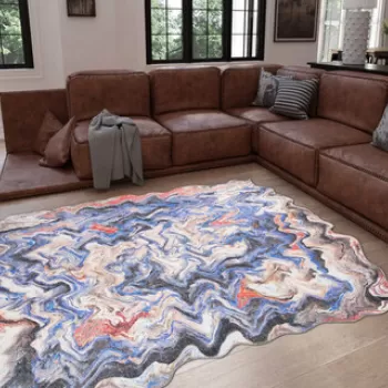 Covor, Fusion Chenille AL 208 , 150x230 cm, Poliester , Multicolor imagine