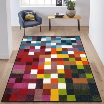Covor, Geo 6869, 160x230 cm, Polipropilena, Multicolor imagine