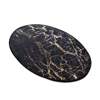 Covor, Goldes Oval DJT , 60x90 cm, Catifea, Multicolor imagine
