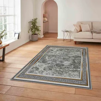 Covor, HM-CRP25-25, 160x230 cm, Poliester, Multicolor imagine